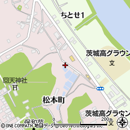 茨城県水戸市松本町13-65周辺の地図
