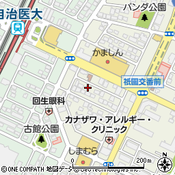 ウイング自治医大駅前教室周辺の地図