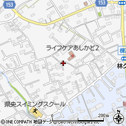 群馬県高崎市足門町736-3周辺の地図