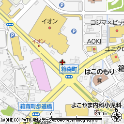 ガスト　栃木店周辺の地図
