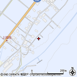 石川県白山市河内町福岡列周辺の地図