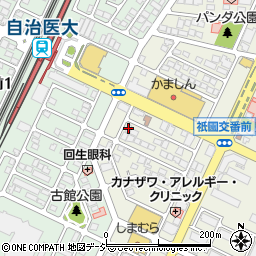 リフォーム・アップル自治医大店周辺の地図