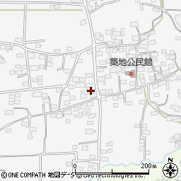 長野県上田市築地336周辺の地図