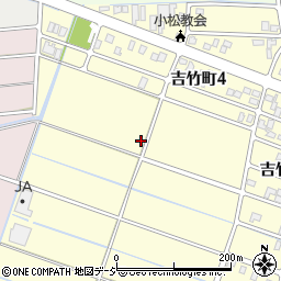 石川県小松市吉竹町ろ周辺の地図