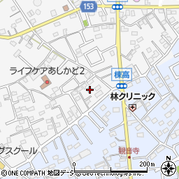 群馬県高崎市足門町726-7周辺の地図