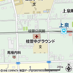 桂萱市民サービスセンター周辺の地図