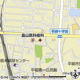 イナバ塗料株式会社　栃木営業所周辺の地図
