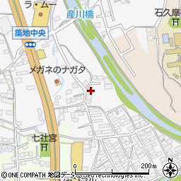 長野県上田市築地42周辺の地図