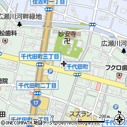足利銀行前橋支店周辺の地図