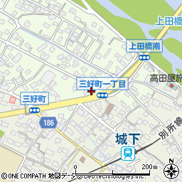 〆五田原屋商店周辺の地図