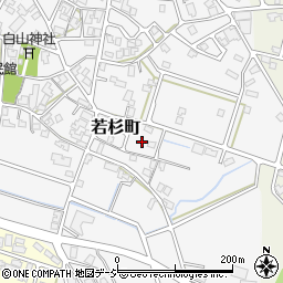 石川県小松市若杉町カ170周辺の地図