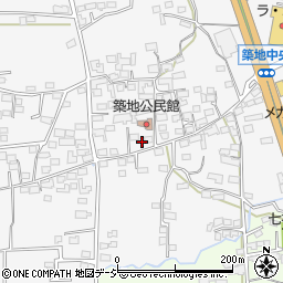 長野県上田市築地305-1周辺の地図