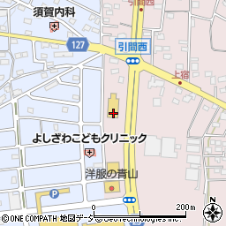 群馬県高崎市引間町1069周辺の地図