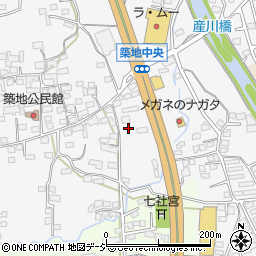長野県上田市築地267周辺の地図