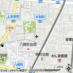 石川県小松市上本折町199周辺の地図