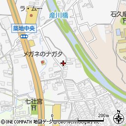 長野県上田市築地24-1周辺の地図