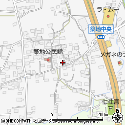 長野県上田市築地286周辺の地図