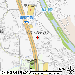 長野県上田市築地37周辺の地図