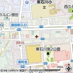 勝田中央パーキング周辺の地図