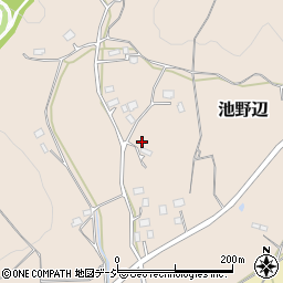 茨城県笠間市池野辺2084周辺の地図