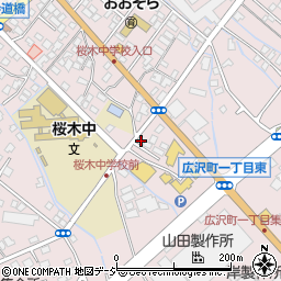 大野屋　広沢店周辺の地図