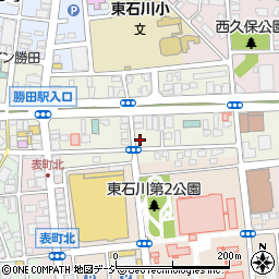 勝田キリストの教会周辺の地図