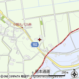 群馬県前橋市粕川町深津348周辺の地図