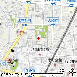 石川県小松市上本折町175周辺の地図