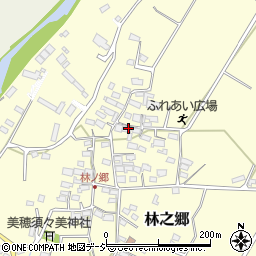 長野県上田市林之郷周辺の地図