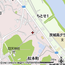 茨城県水戸市松本町16-68周辺の地図