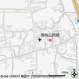 長野県上田市築地324周辺の地図