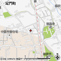 群馬県高崎市足門町491周辺の地図