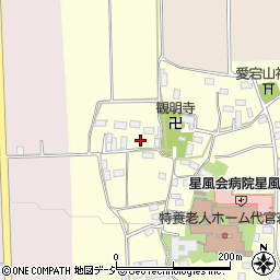 栃木県栃木市田村町1020周辺の地図
