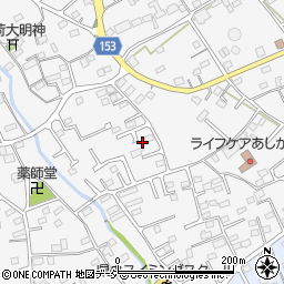 群馬県高崎市足門町691-1周辺の地図