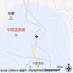 中房温泉現地直通電話周辺の地図