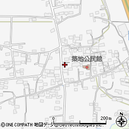 長野県上田市築地323-3周辺の地図