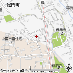 群馬県高崎市足門町490-1周辺の地図