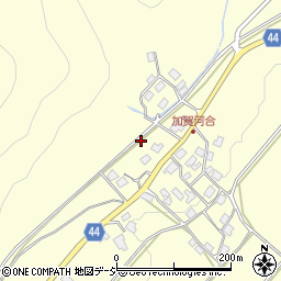石川県白山市河合町ロ周辺の地図
