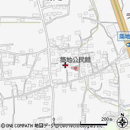 長野県上田市築地325周辺の地図