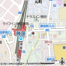 茨城県ひたちなか市勝田中央3周辺の地図