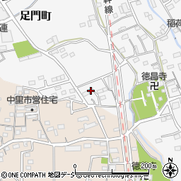 群馬県高崎市足門町490周辺の地図