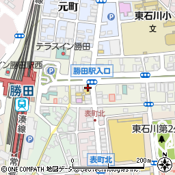 茨城地のもの わらやき料理 たたきの一九 勝田店周辺の地図