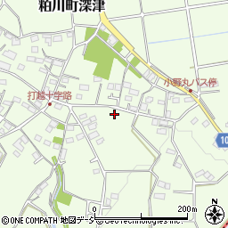 群馬県前橋市粕川町深津472周辺の地図