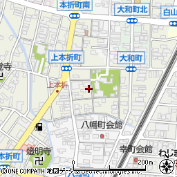 石川県小松市上本折町160周辺の地図