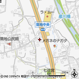 長野県上田市築地275周辺の地図