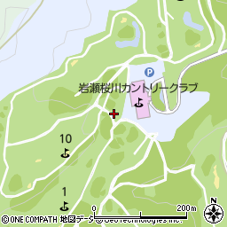 岩瀬桜川カントリークラブ周辺の地図