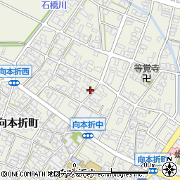 石川県小松市向本折町（午）周辺の地図
