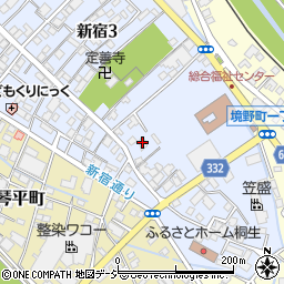 渡辺染工有限会社周辺の地図