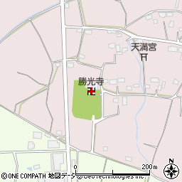 勝光寺周辺の地図