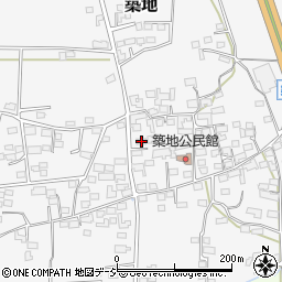 長野県上田市築地322-1周辺の地図